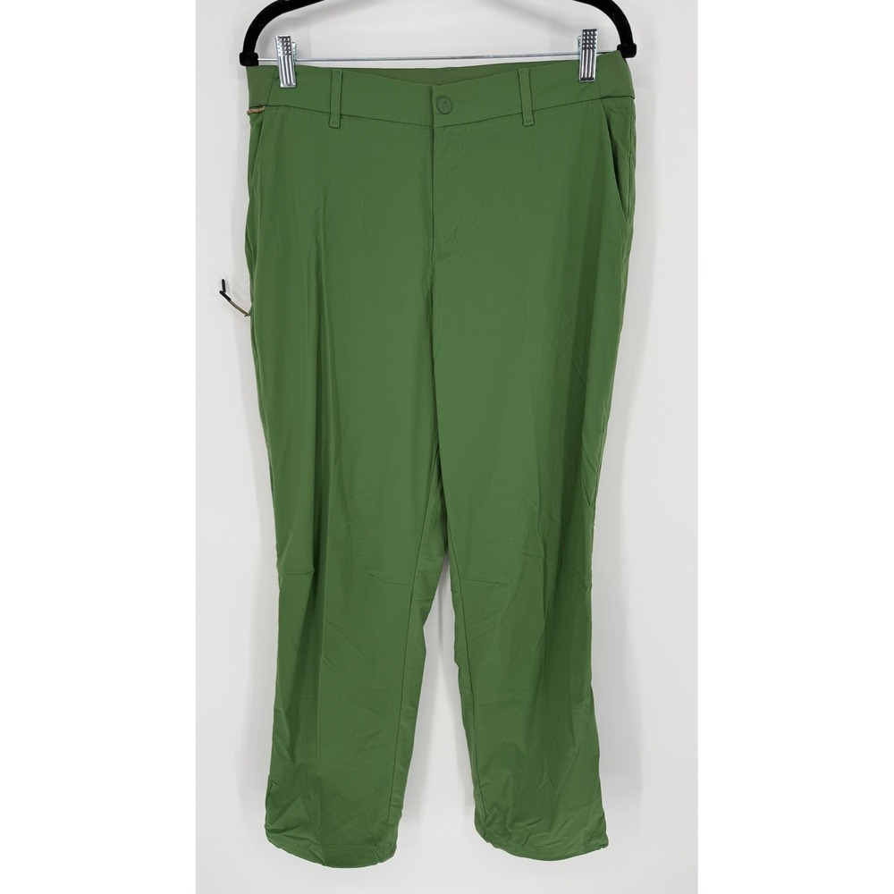 BACKCOUNTRY GREEN HIKING PANTS SIZE 12 CINCH‎ LEG OPENING